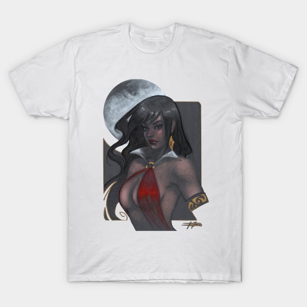 Vampirella T-Shirt by lucastrati